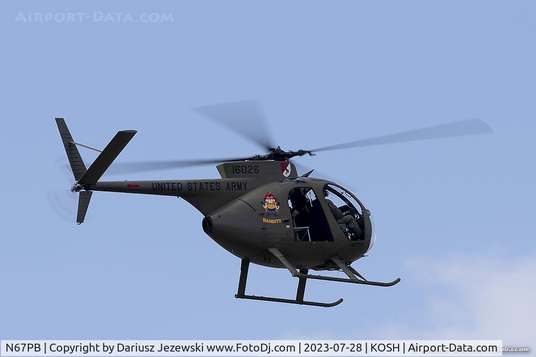 N67PB, 1968 Hughes OH-6A Cayuse C/N 480411, Hughes OH-6A Cayuse  C/N 480411, N67PB