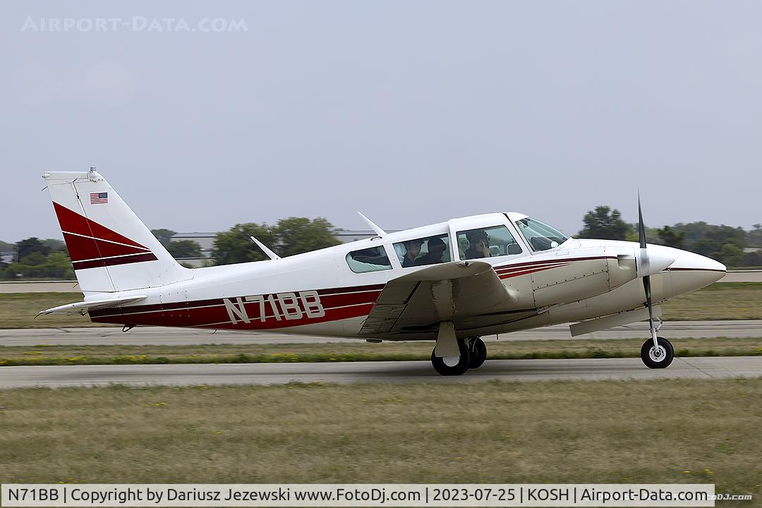 N71BB, 1967 Piper PA-30 Twin Comanche C/N 30-1539, Piper PA-30 Twin Comanche  C/N 30-1539, N71BB