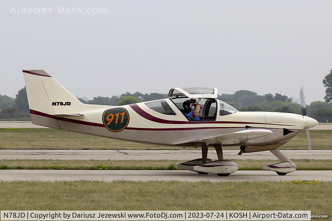 N78JD, Stoddard-Hamilton Glasair II S-FT C/N 2086, Glasair II S-FT  C/N 2086, N78JD