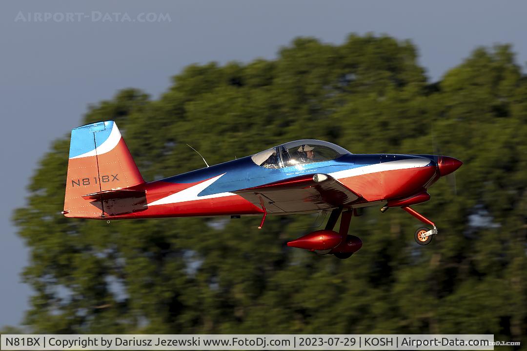 N81BX, 2015 Vans RV-7A C/N 71776, Vans RV-7A  C/N 71776, N81BX