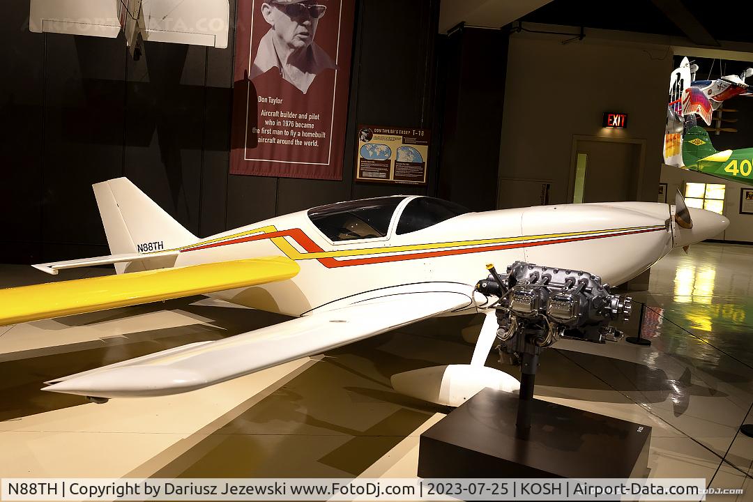N88TH, 1979 Stoddard-Hamilton Glasair C/N 101, Stoddard-Hamilton Glasair  C/N 101, N88TH - EAA Museum