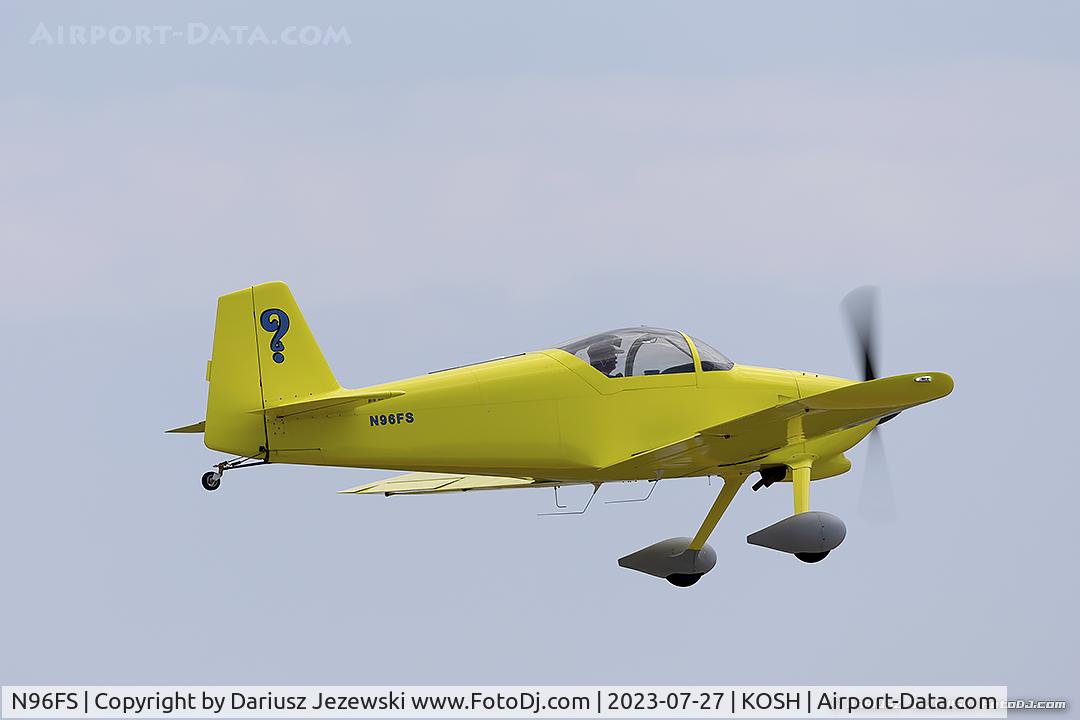N96FS, 2008 Vans RV-6 C/N 21585, Vans RV-6  C/N 21585, N96FS