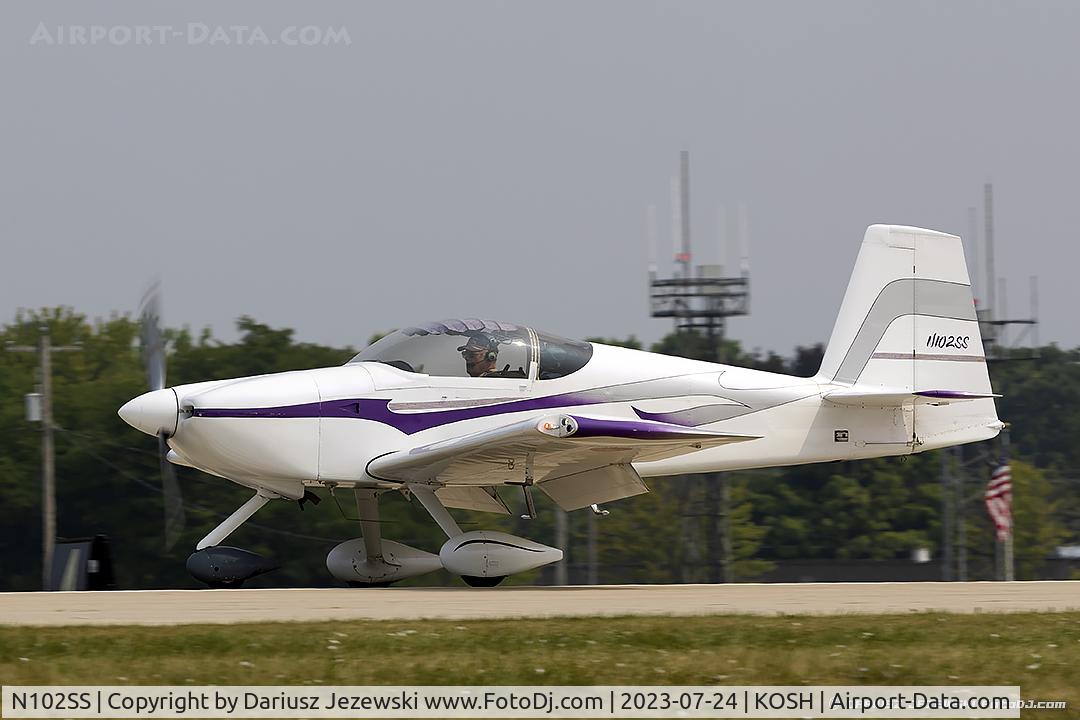 N102SS, 2007 Vans RV-7A C/N 72435, Vans RV-7A  C/N 72435, N102SS