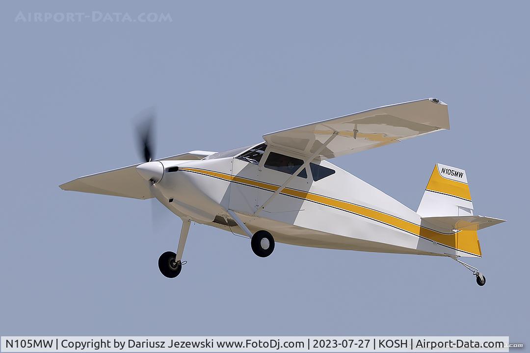 N105MW, 2023 Tailwind W-10 C/N MW-001, Wittman Tailwind W-10  C/N MW001, N105MW