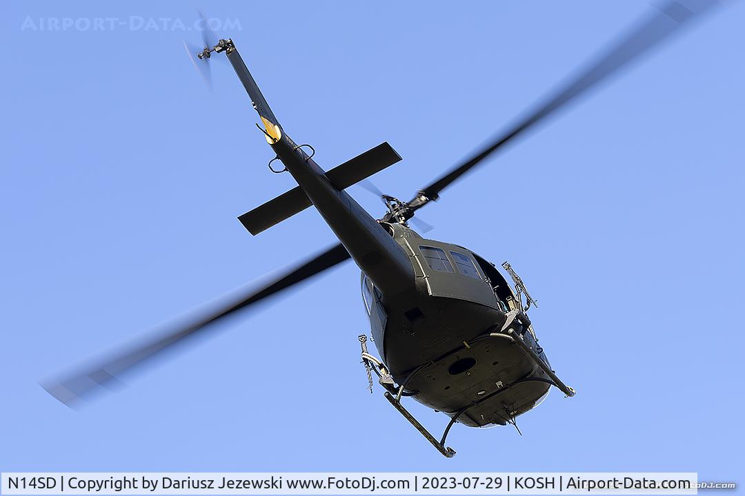 N14SD, 1967 Bell UH-1H Iroquois C/N 4027, Bell UH-1H Iroquois (Huey)  C/N 62-12369, N14SD