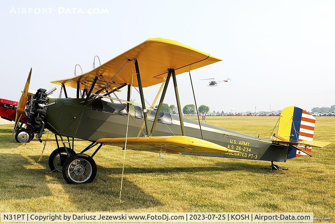 N31PT, 1998 Consolidated PT-3 Replica C/N 1, Consolidated PT-3 (replica)  C/N 1, N31PT - EAA Museum