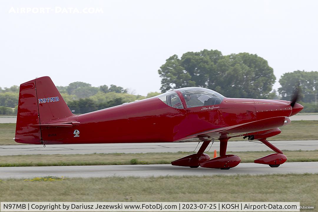 N97MB, 2004 Vans RV-6A C/N 60142, Vans RV-6A  C/N 60142, N97MB