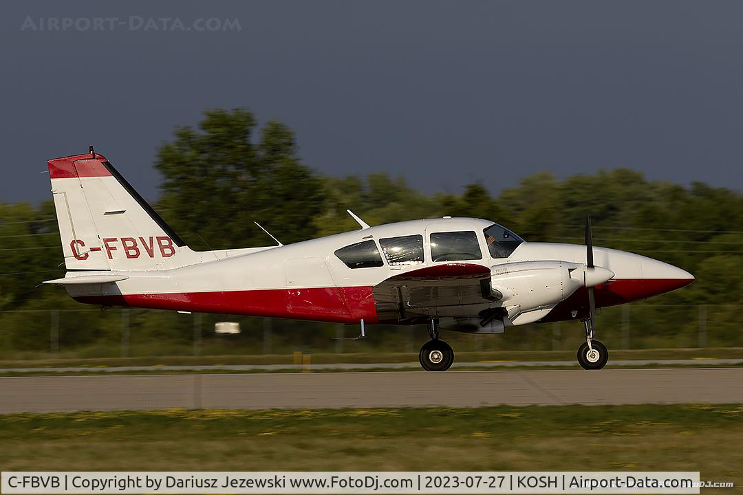 C-FBVB, 1978 Piper PA-23-250 Aztec C/N 27-7854001, Piper PA-23-250 Aztec  C/N 27-7854001, C-FBVB