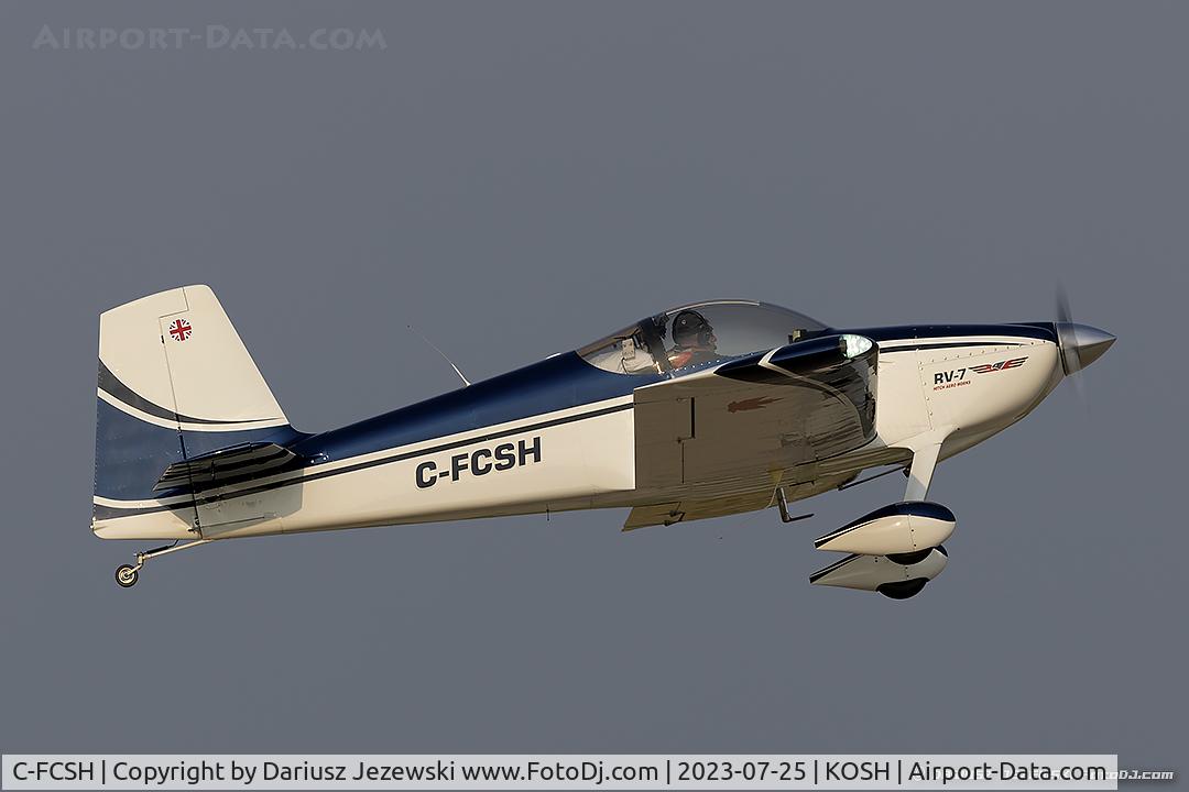 C-FCSH, 2017 Vans RV-7 C/N 72583, Vans RV-7  C/N 72583, C-FCSH