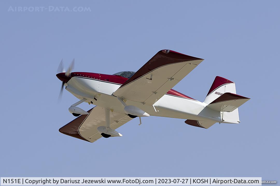 N151E, 2012 Vans RV-9A C/N 91758, Vans RV-9A  C/N 91758, N151E