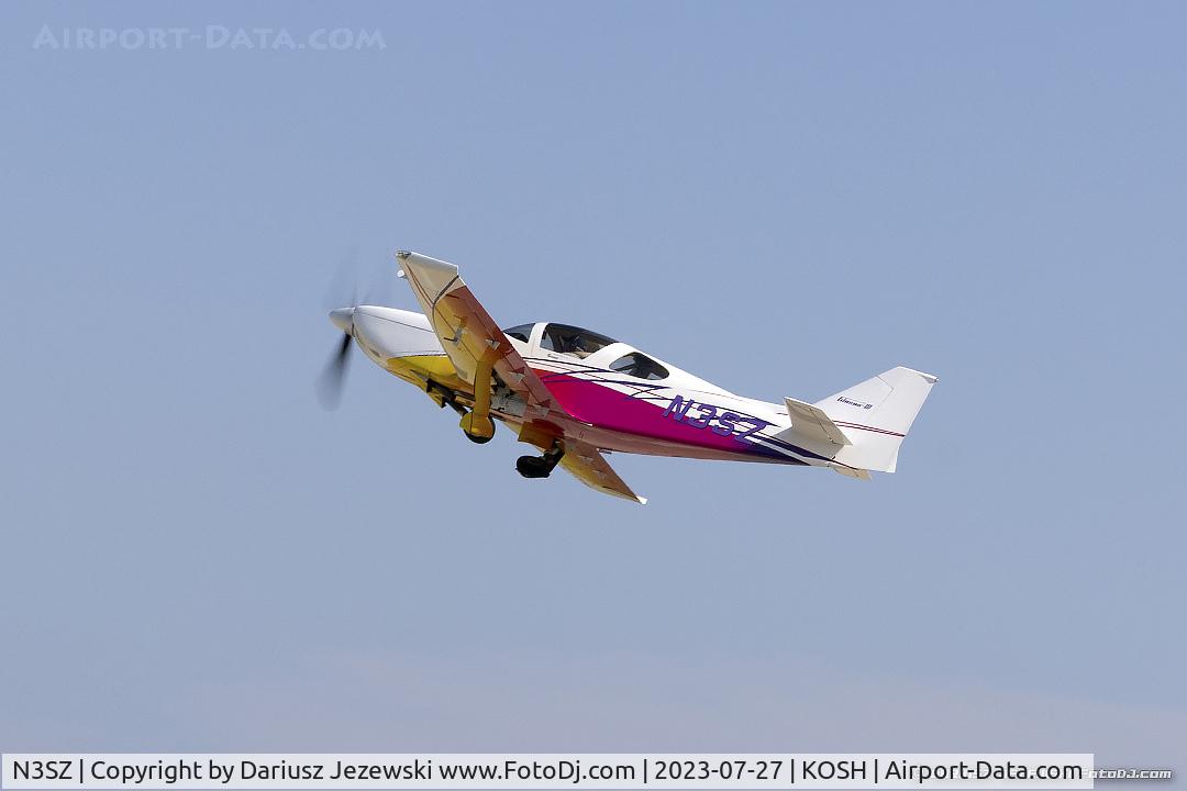 N3SZ, 1989 Glasair III C/N 1, Glasair III  C/N 1, N3SZ