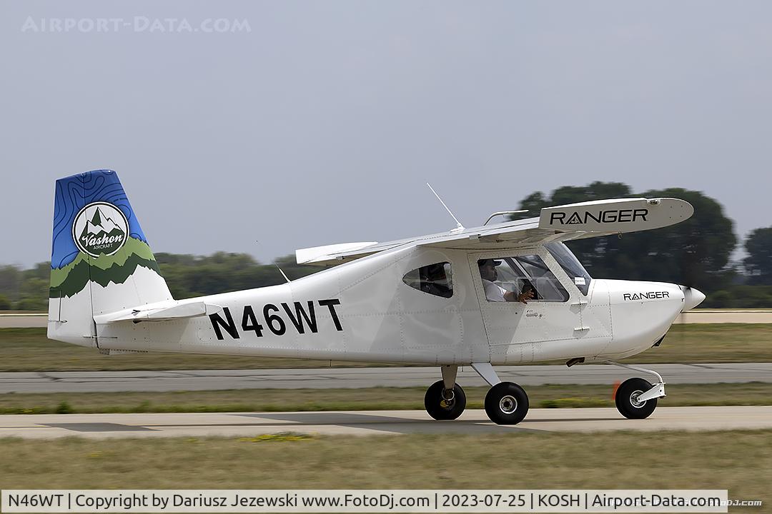 N46WT, 2019 Vashon Aircraft Ranger R7 C/N 10145, Vashon Aircraft Ranger R7  C/N 10145, N46WT