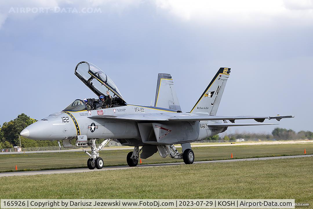165926, Boeing F/A-18F Super Hornet C/N F072, F/A-18F Super Hornet 165926 NJ-122 from  VFA-122 