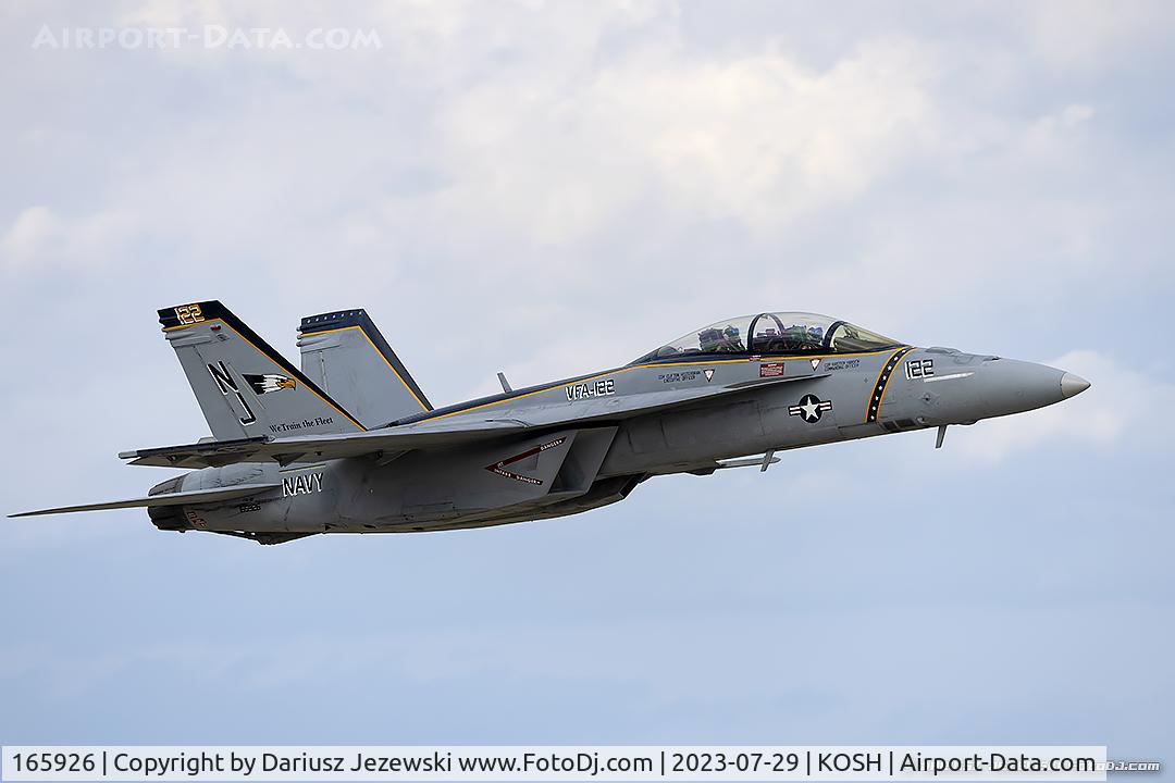 165926, Boeing F/A-18F Super Hornet C/N F072, F/A-18F Super Hornet 165926 NJ-122 from  VFA-122 