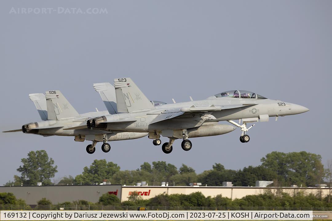 169132, Boeing EA-18G Growler C/N G123, EA-18G Growler 169132 NJ-523 from VAQ-129 
