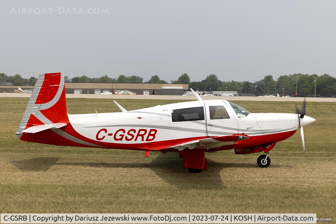 C-GSRB, 1983 Mooney M20K C/N 25-0772, Mooney M20K Encore  C/N 25-0772, C-GSRB