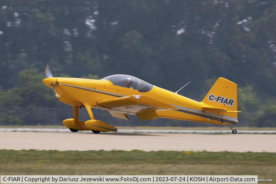 C-FIAR, 1997 Vans RV-6 C/N 97-1001, Vans RV-6  C/N 97-1001, C-FIAR