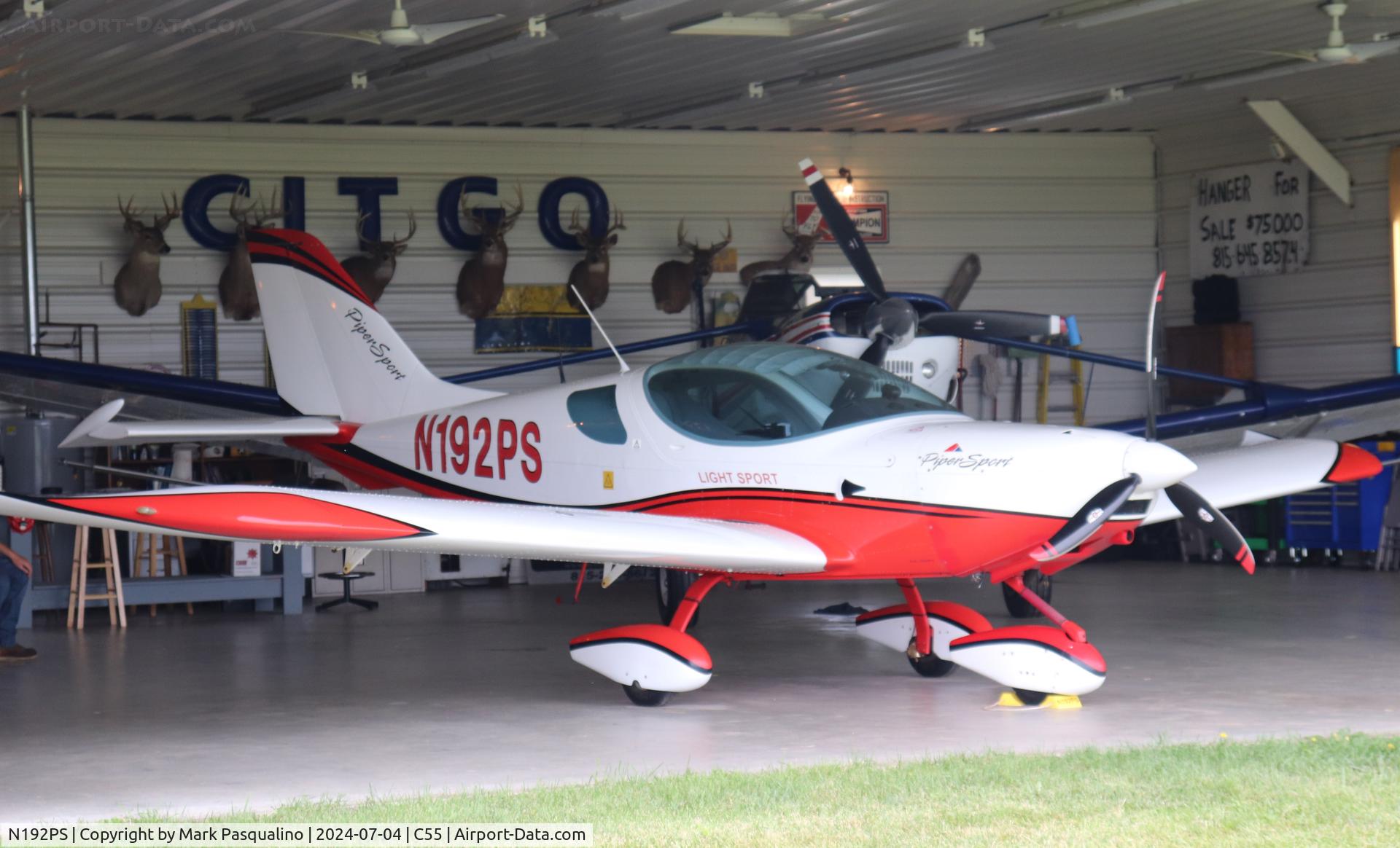N192PS, 2010 Czech Sport Aircraft Piper Sport C/N P1001056, Piper Sport