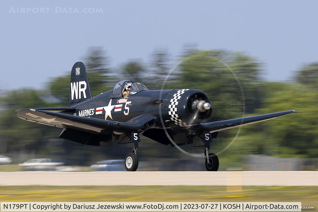 N179PT, 1948 Vought F4U-5 Corsair C/N Not found (Bu122179), Chance Vought F4U-5 Corsair  C/N 122179, N179PT