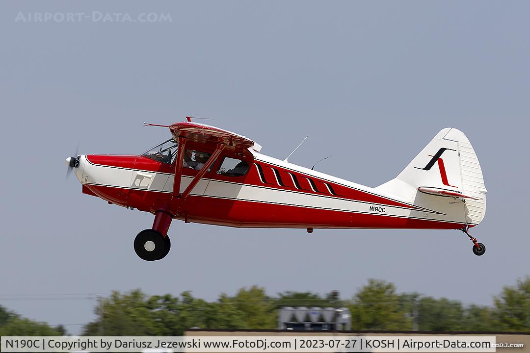 N190C, 1947 Universal Stinson 108-2 C/N 108-3190, Stinson 108-2  C/N 108-3190, N190C