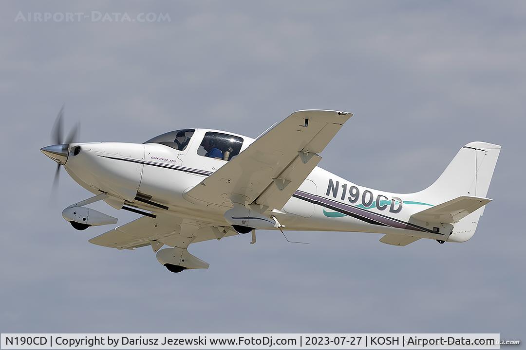 N190CD, 2000 Cirrus SR20 C/N 1099, Cirrus SR20  C/N 1099, N190CD