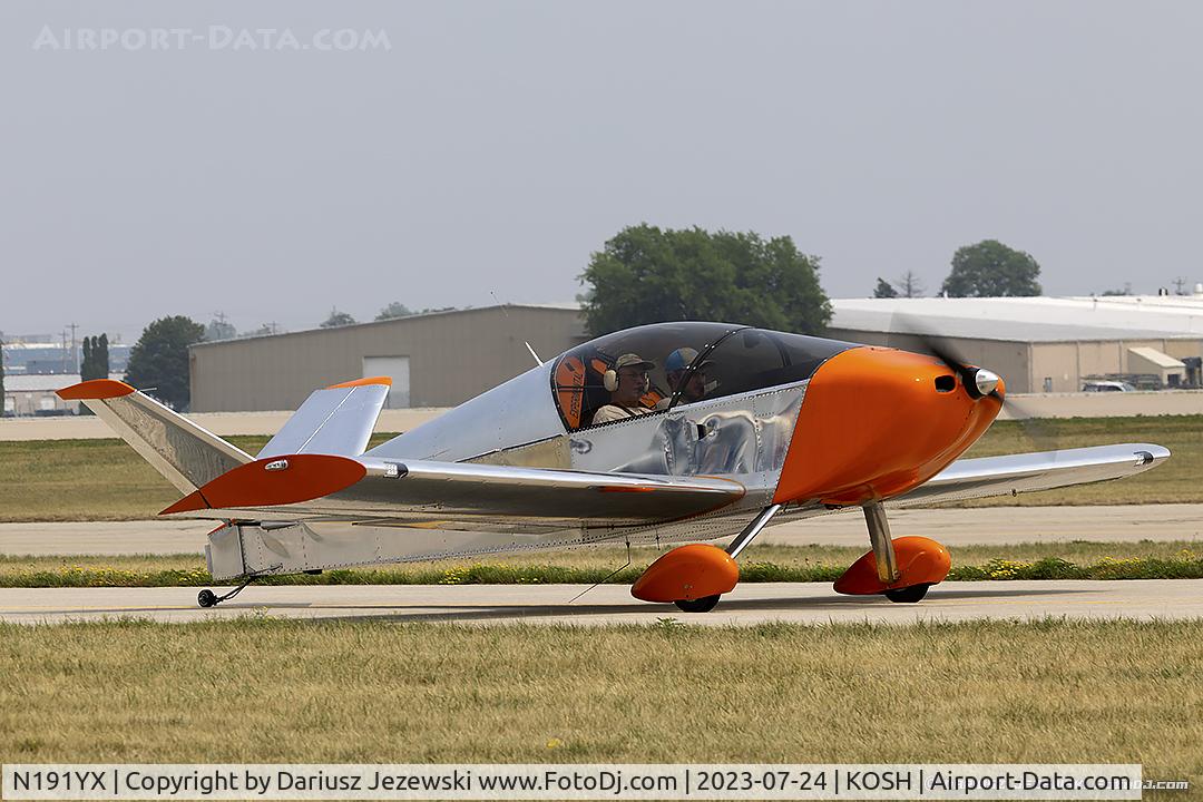 N191YX, 2022 Sonex Waiex C/N W0191, Waiex  C/N W0191, N191YX