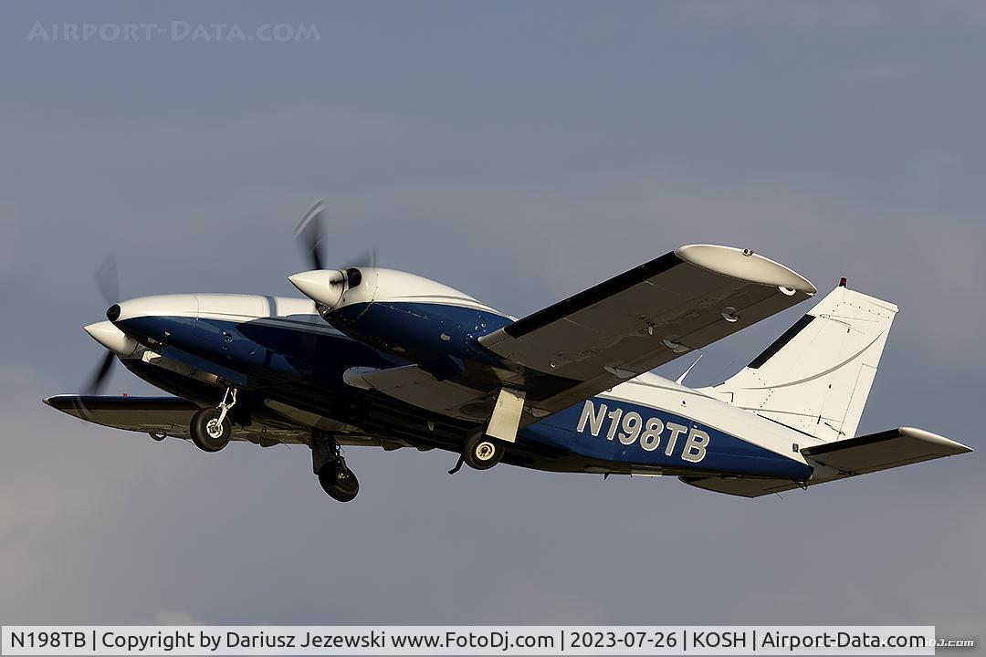 N198TB, 1980 Piper PA-34-200T C/N 348070032, Piper PA-34-200T Seneca II  C/N 348070032, N198TB