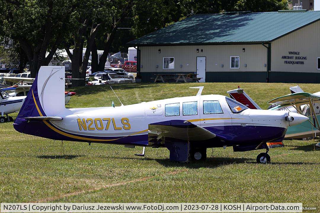 N207LS, 1968 Mooney M-20G Statesman C/N 680072, Mooney M20G Statesman  C/N 680072, N207LS