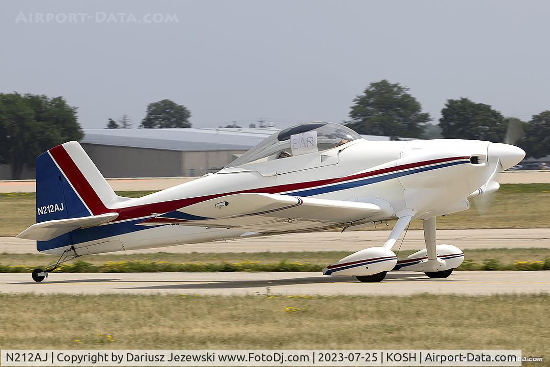 N212AJ, 1988 Vans RV-3 C/N 575, Vans RV-3  C/N 575, N212AJ