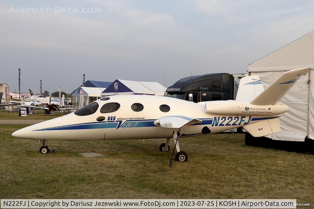 N222FJ, 1997 Scaled Composites 271 V-Jet II C/N 001, Scaled Composites 271  V-Jet II  C/N 1, N222FJ