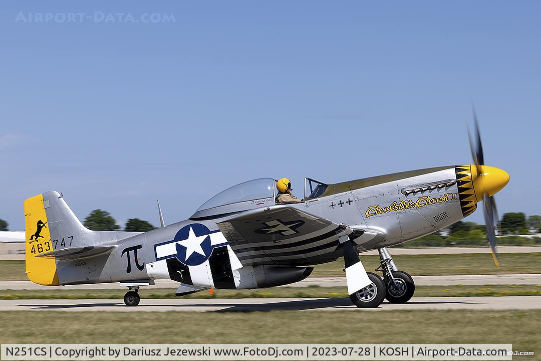 N251CS, North American F-51D Mustang C/N 44-74977N, North American F-51D Mustang 