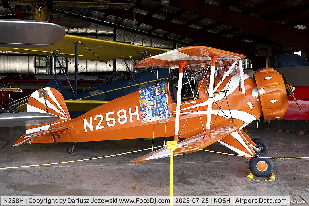 N258H, 1968 Bucker Bu-133 Jungmeister Replica C/N 1, Bucker Bu-133 Jungmeister (replica)  C/N 1, N258H - EAA Museum