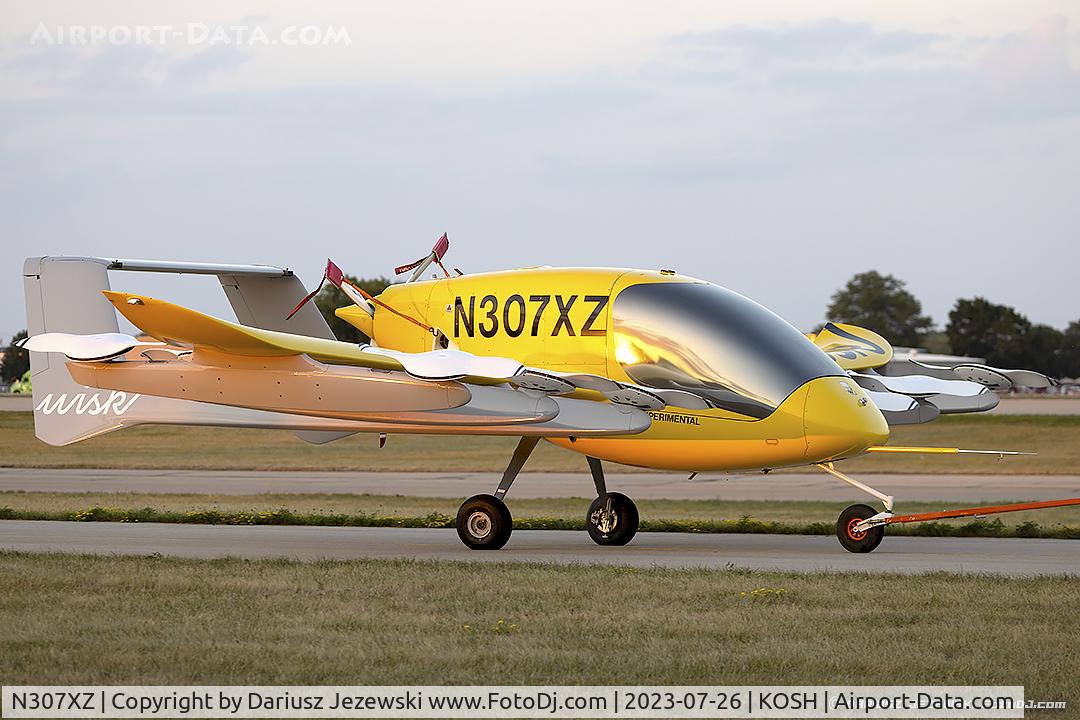 N307XZ, 2018 Kitty Hawk Mule Spa-Beta C/N 007, Wisk Cora  C/N 007, N307XZ