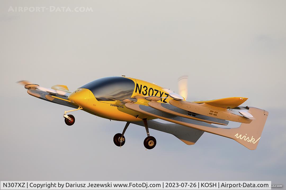 N307XZ, 2018 Kitty Hawk Mule Spa-Beta C/N 007, Wisk Cora  C/N 007, N307XZ