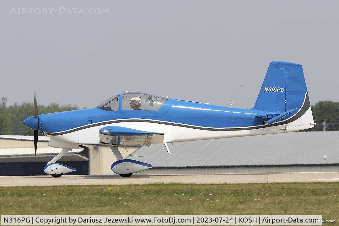 N316PG, 2020 Van's RV-9A C/N 92098, Vans RV-9A  C/N 92098, N316PG
