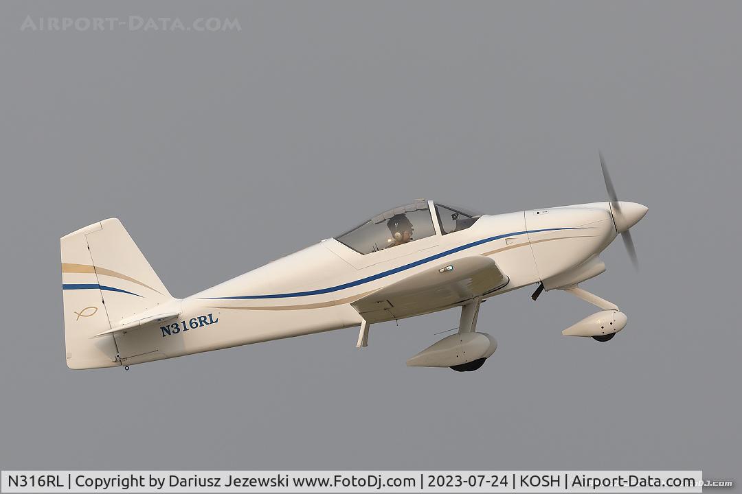 N316RL, 2005 Vans RV-6A C/N 25826, Vans RV-6A  C/N 25826, N316RL
