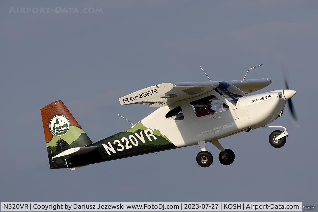 N320VR, 2020 Vashon Aircraft Ranger R7 C/N 10172, Vashon Aircraft Ranger R7  C/N 10172, N320VR