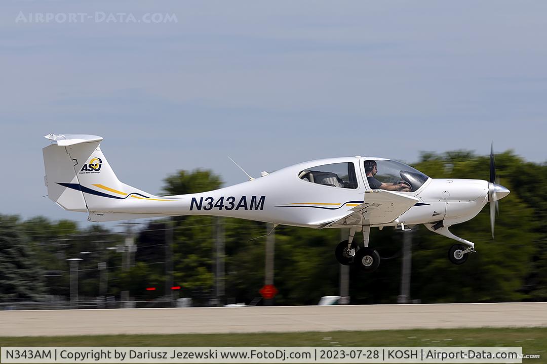 N343AM, 2007 Diamond DA-40 Diamond Star C/N 40.822, Diamond DA-40 Diamond Star  C/N 40.822, N343AM