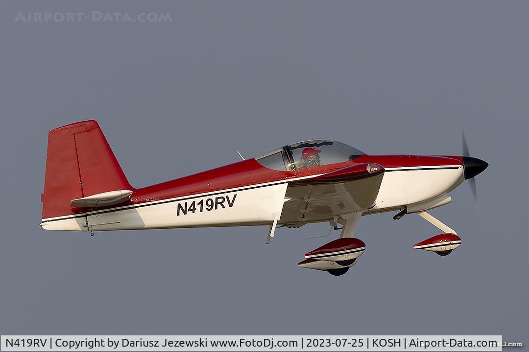 N419RV, Vans RV-9A C/N 91567, Vans RV-9A  C/N 91567, N419RV