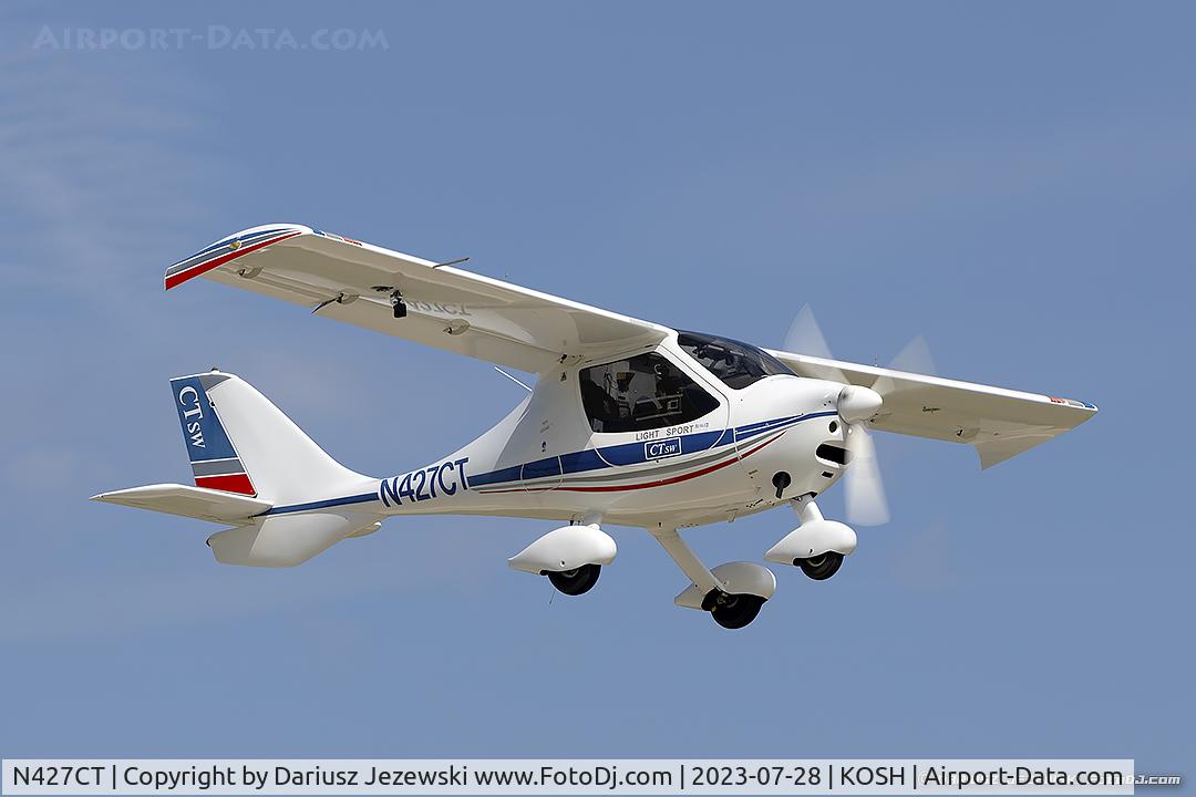 N427CT, 2007 Flight Design CTSW C/N 07-03-10, Flight Design CTSW  C/N 40362, N427CT