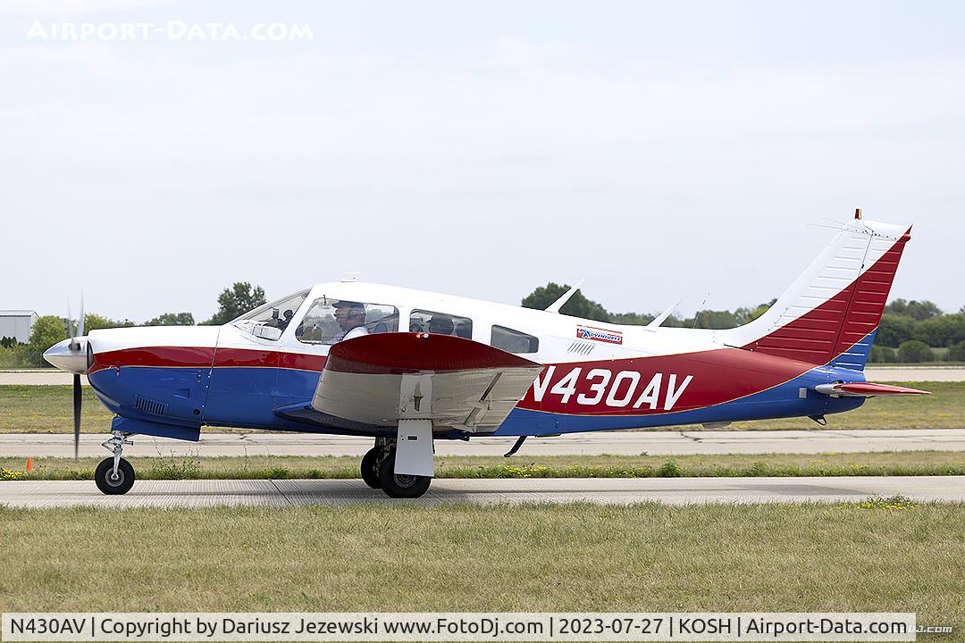N430AV, 1975 Piper PA-28R-200 C/N 28R-7535313, Piper PA-28R-200 Arrow II  C/N 28R-7535313, N430AV
