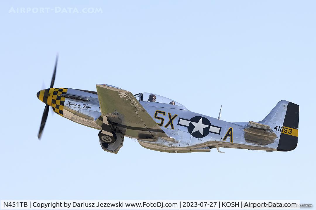 N451TB, 1944 North American F-51D Mustang C/N 44-11153, North American F-51D Mustang 