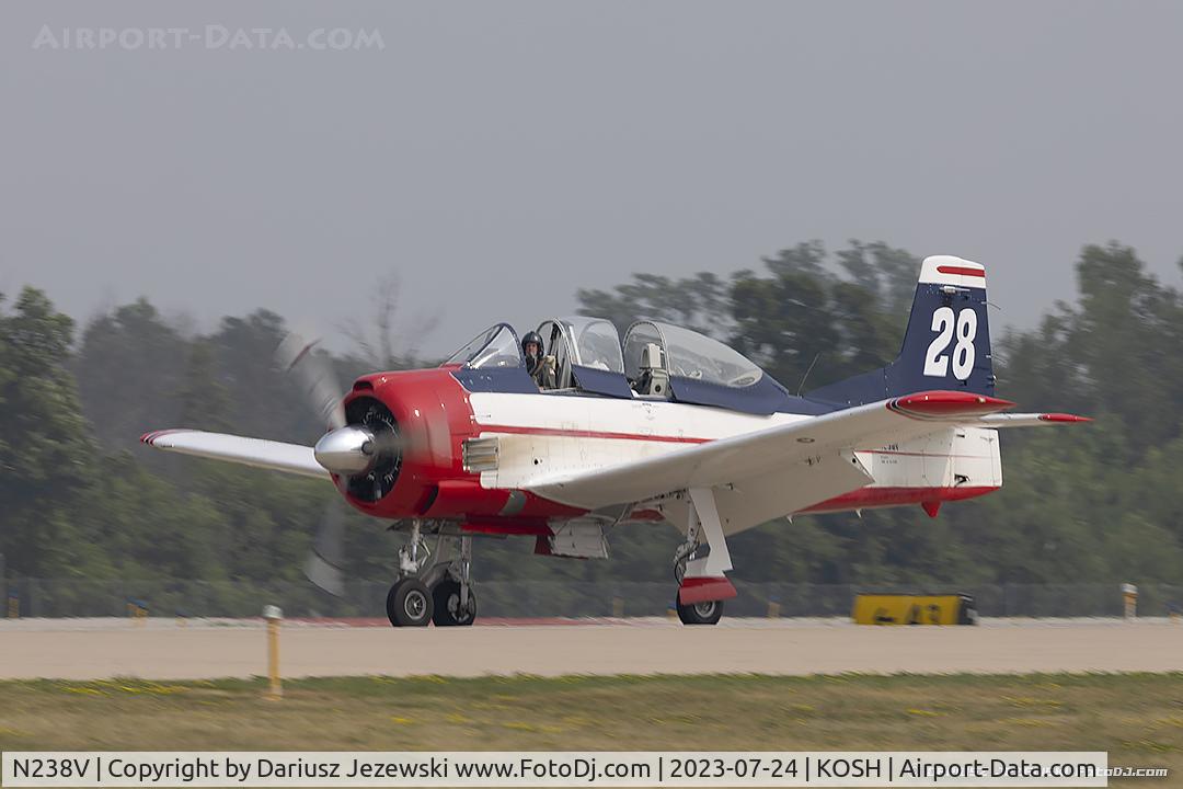 N238V, 1952 North American T-28B Trojan C/N 189-53 (52-1238), North American T-28B Trojan  C/N 52-1238, N238V