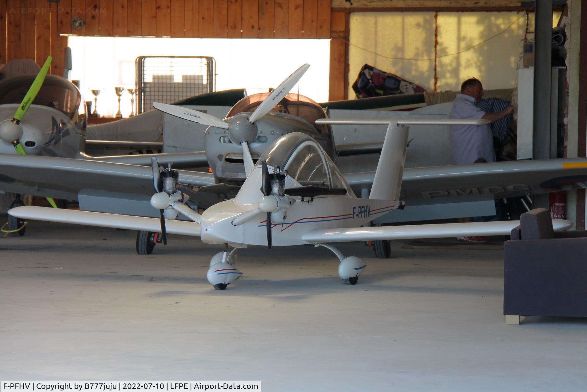 F-PFHV, Colomban MC-15 Cri-Cri (Cricket) C/N 304, during Meaux Airshow