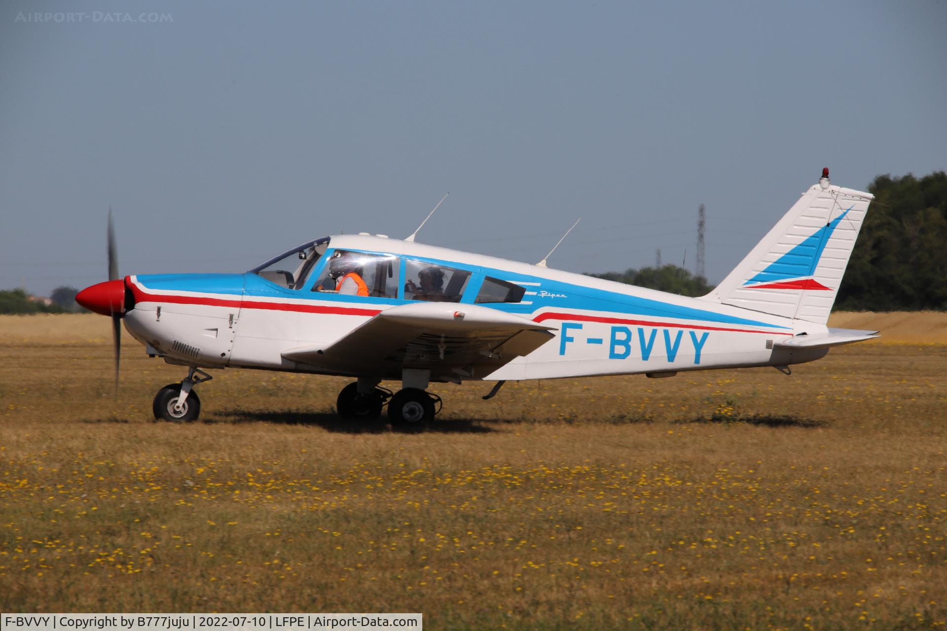 F-BVVY, 1969 Piper PA-28-180 Cherokee C/N 285336, during Meaux Airshow