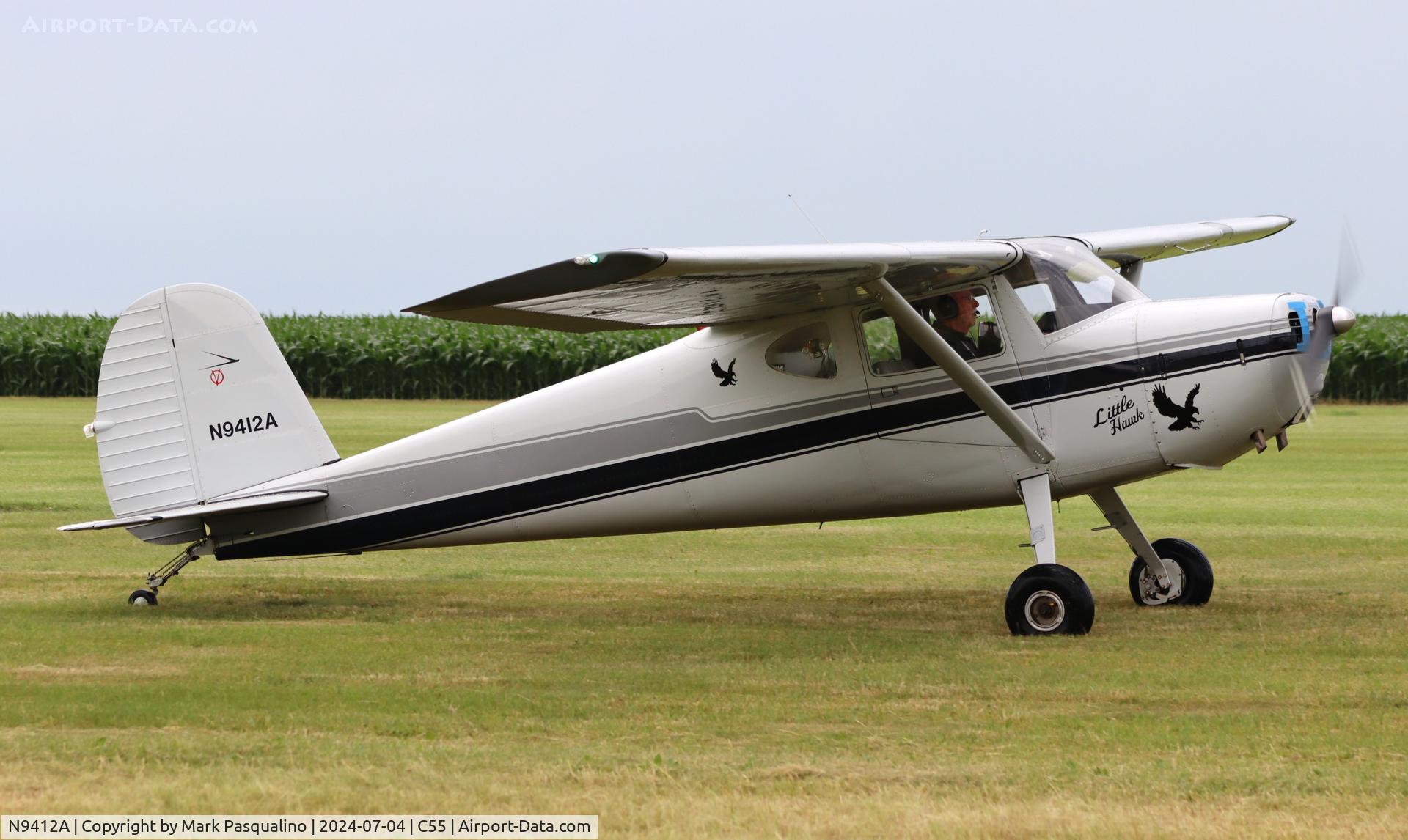 N9412A, 1949 Cessna 140A C/N 15233, Cessna 140A