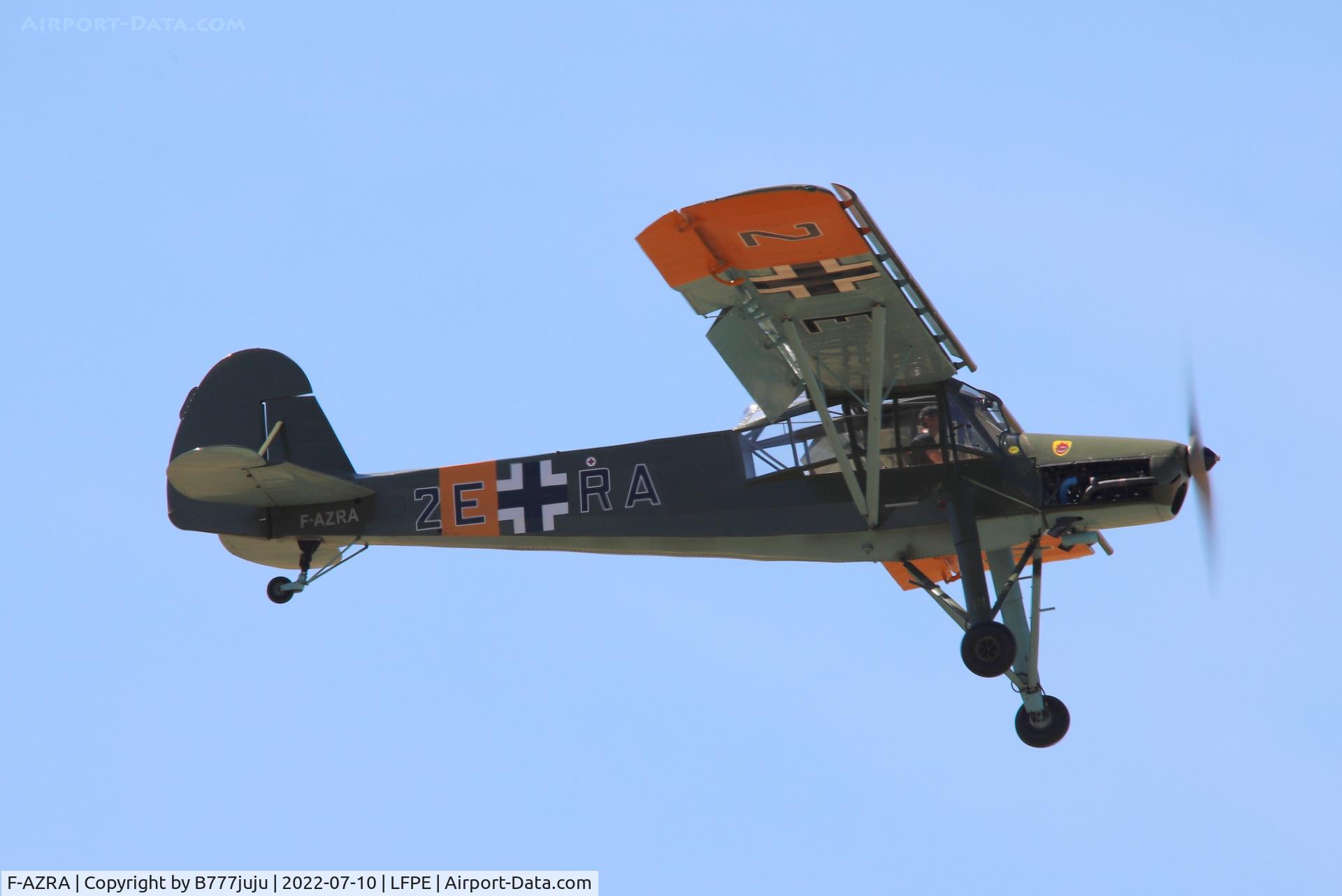 F-AZRA, Fieseler Fi-156C-3 Storch C/N 2039, During Meaux airshow