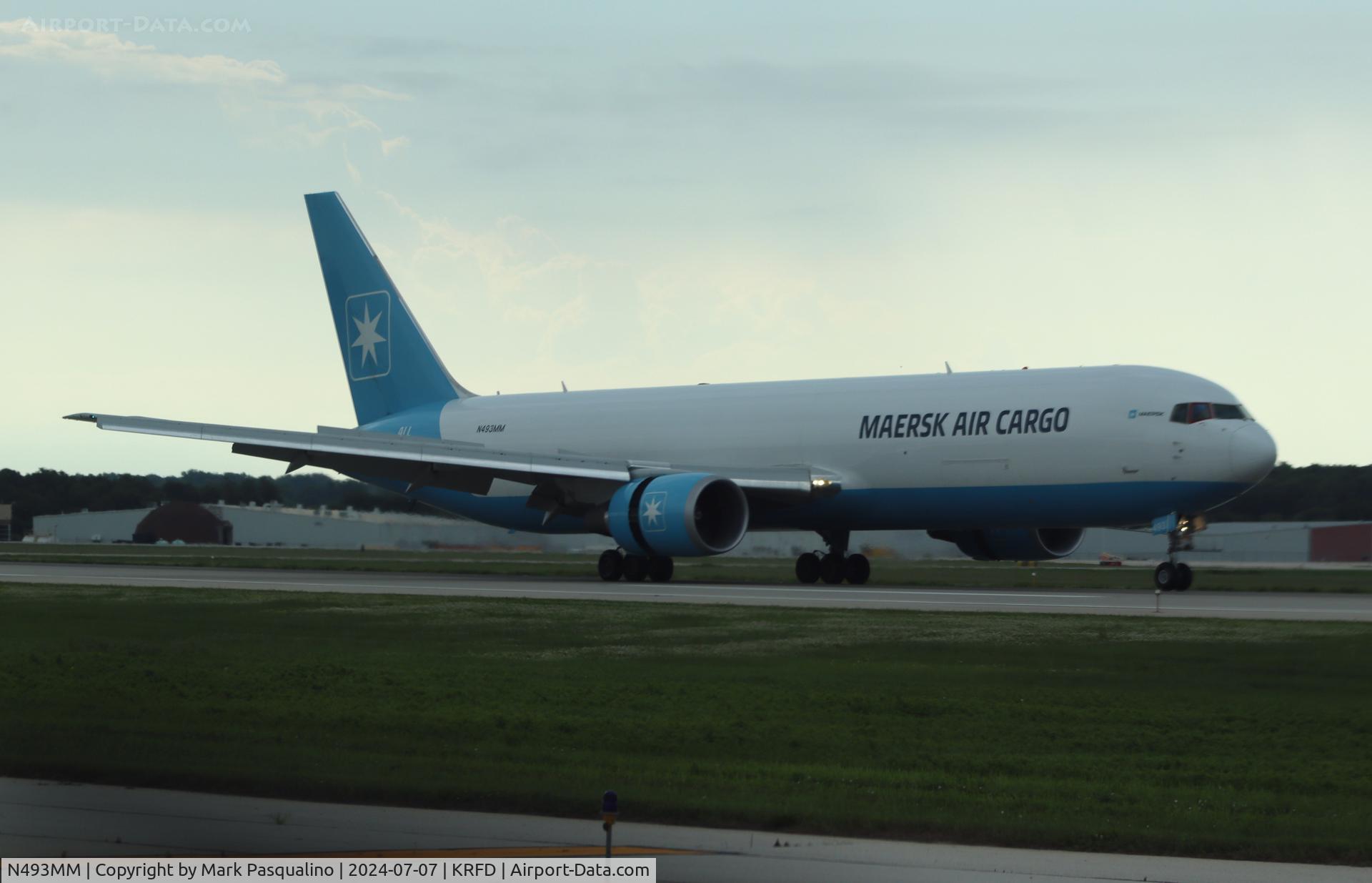 N493MM, 2022 Boeing 767-300F C/N 67025, Boeing 767-300F