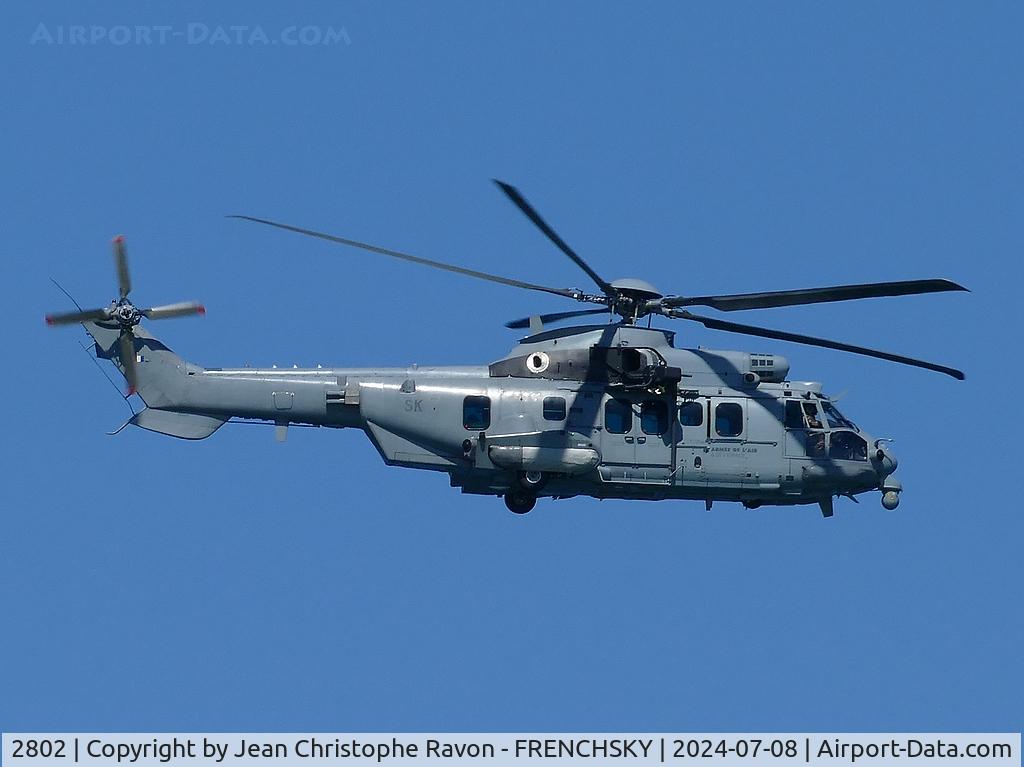 2802, 2012 Eurocopter EC-725R2 Caracal C/N 2802, ARMEE DE L'AIR Perche ravitaillement