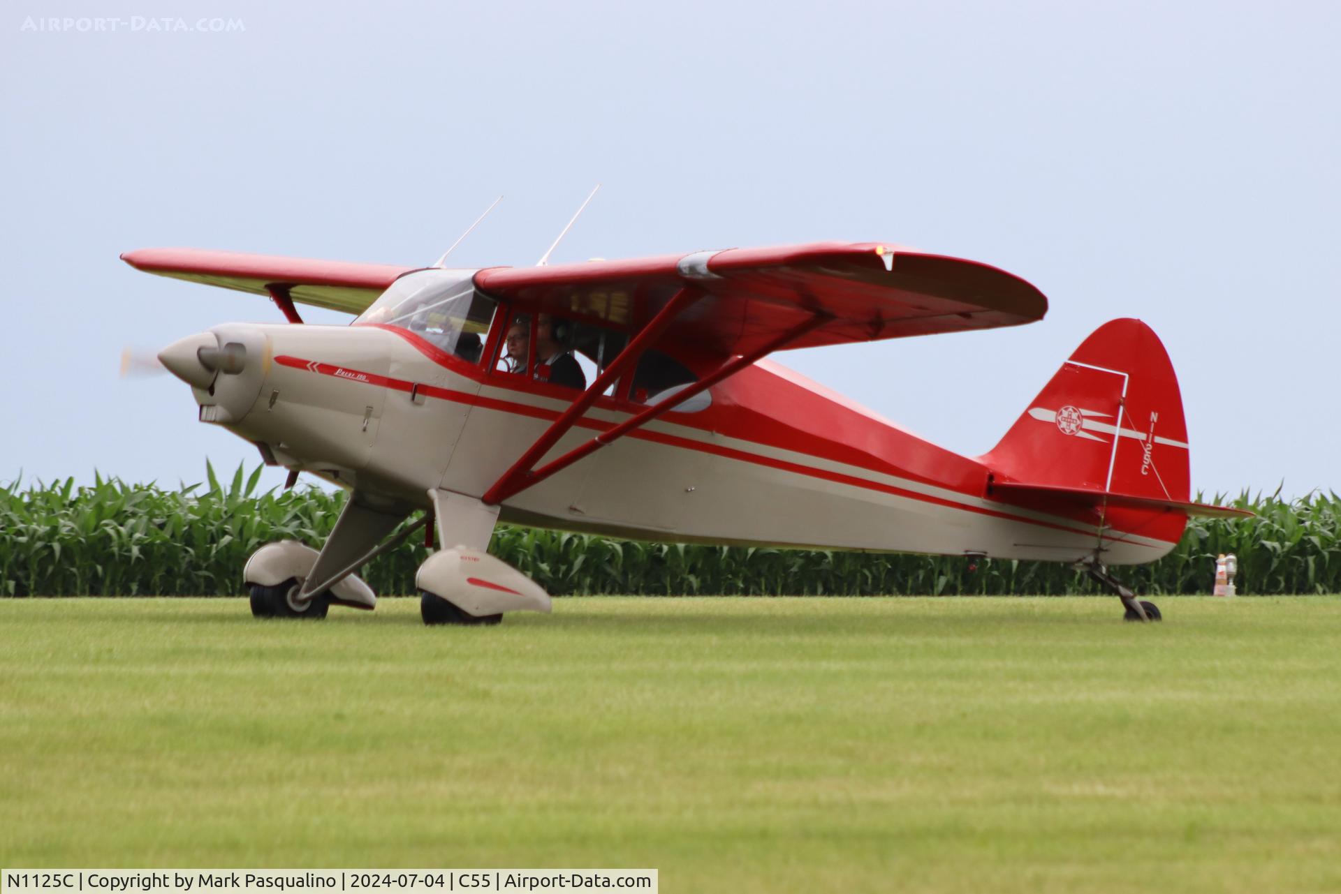 N1125C, 1953 Piper PA-20-135 Pacer C/N 20-958, Piper PA-20-135